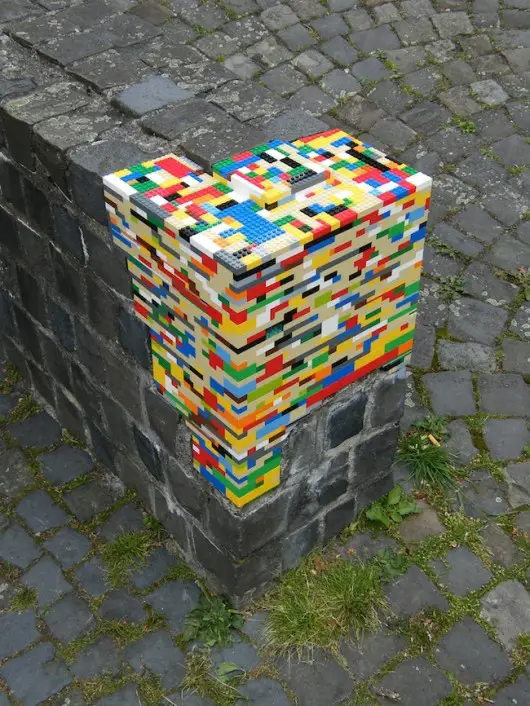 ftfy you brick wall with legos